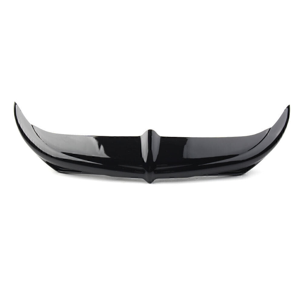 Black Front Batwing Fairing Brow Accent Fit 96-13 for Harley Touring FLHX