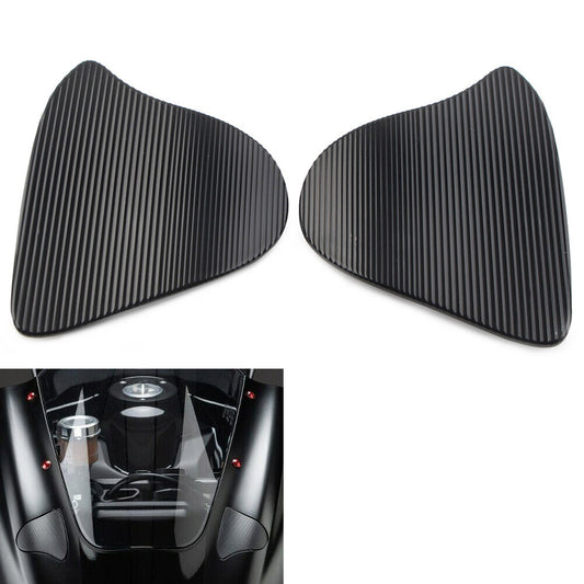 Rearview Mirror Block Off Base Plate Mount Cover for YAMAHA YZF-R1 R1 2020-24BlK