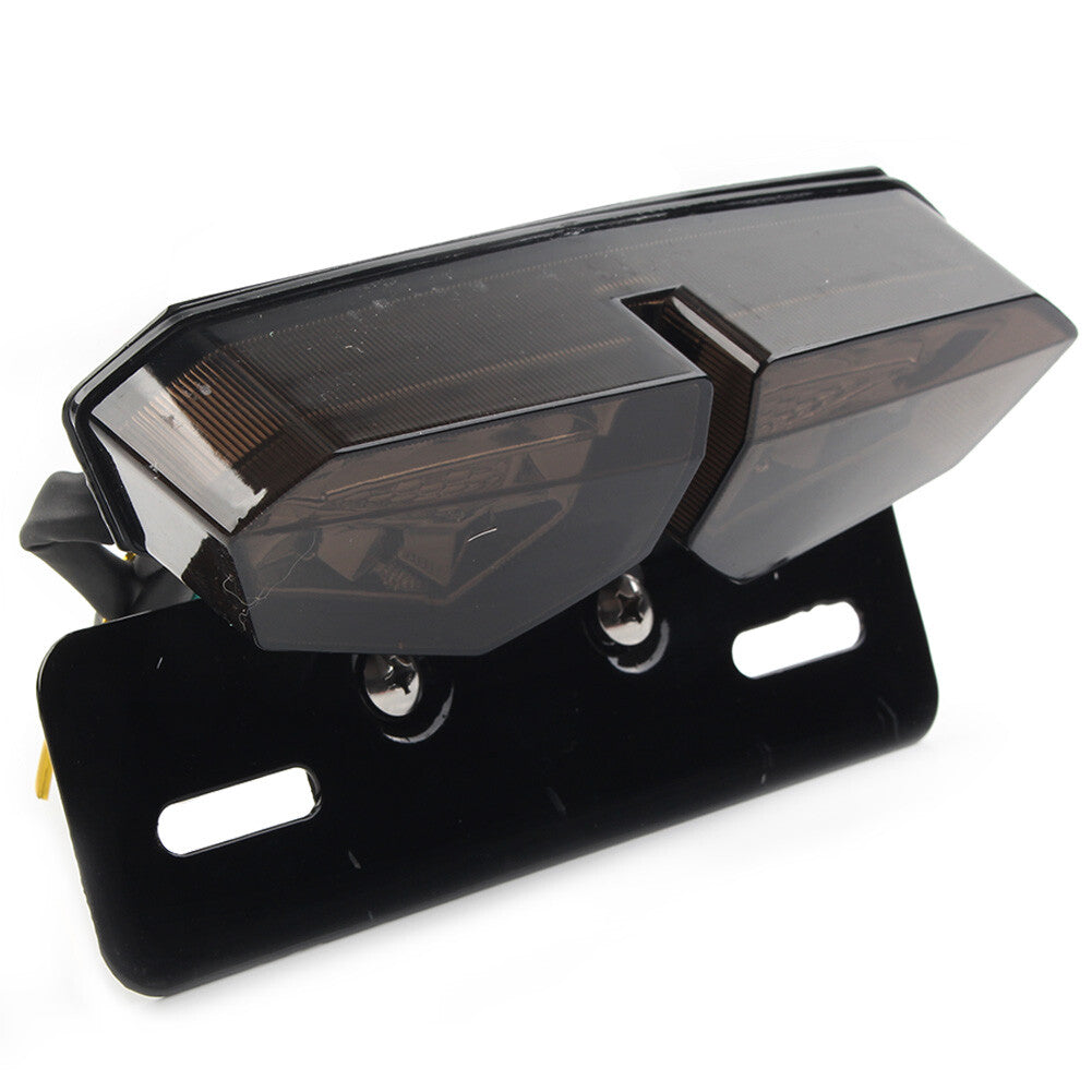 Motorcycle 12V Rear Brake License Plate Tail Light Lamp for Honda Cafe Racer