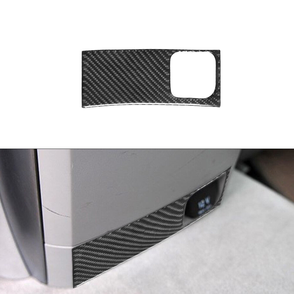 Carbon Fiber Central Socket Rear Trim for Mercedes R-Class 2009-2012