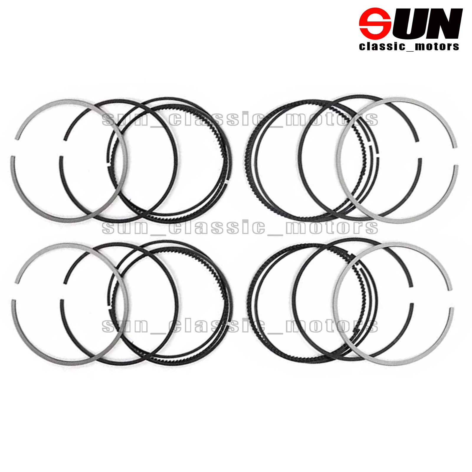 STD piston ring kit for Audi A1, A3, 8X, for Golf , for Skoda CRK, CXX 1.6 TDI diesel CLH-