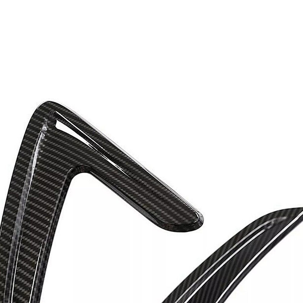 Replacement Carbon Finish Side Wing Fender Vent 13-18 for BMW 3 For F30 F31