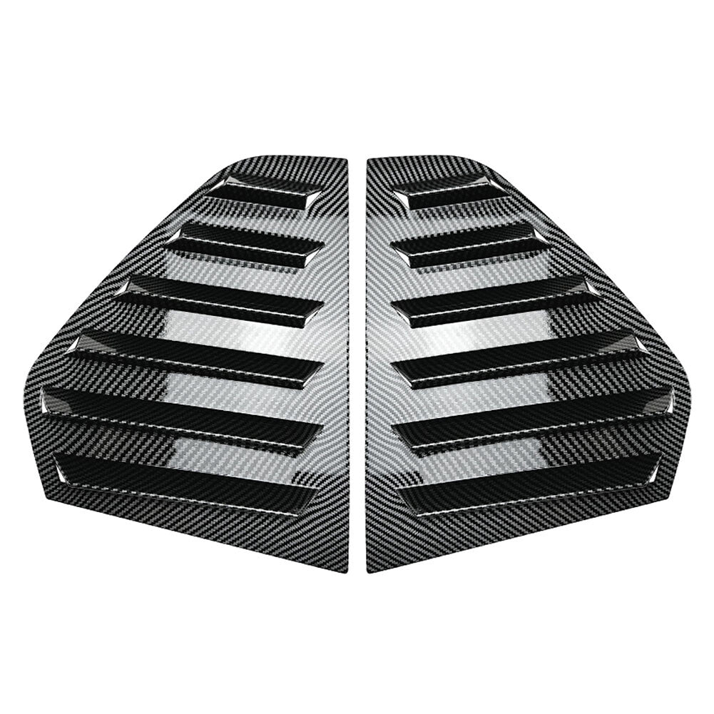 Rear Window Side Vent Shutter Louver Cover Trim for VW for Golf 8 MK8 2020-2022 2pcs