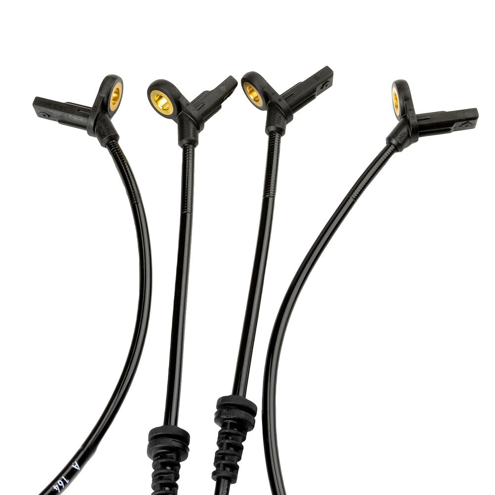 Four front and rear ABS wheel speed sensors for Mercedes-Benz ML350 R350 2006 (2007-11-)