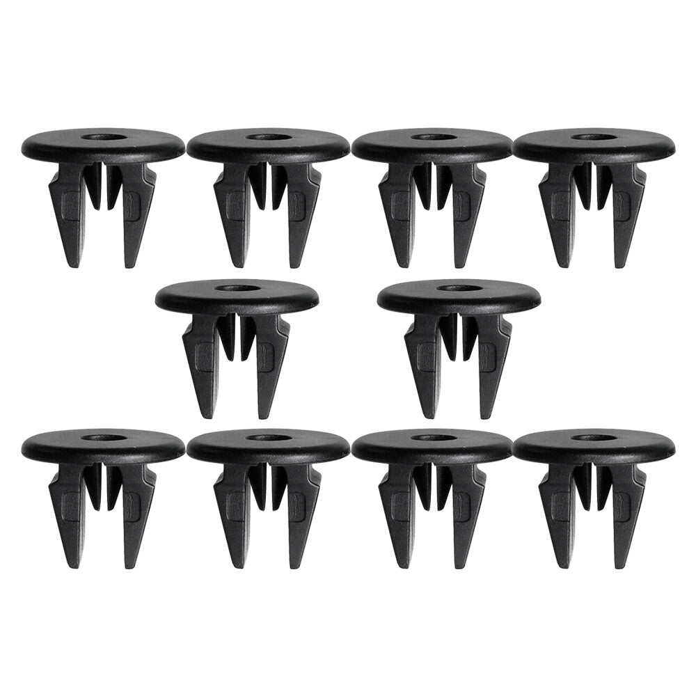 10pcs Wheel Arch Lining  Mudguard Clips Fits for Hyundai i10 i20 Matte Black Q