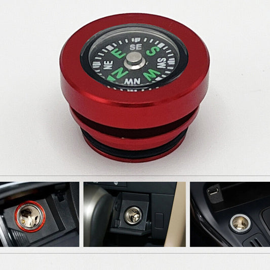 12V Car Cigarette Lighter Socket Outlet Power Adapter Plug Waterproof Dust Cap