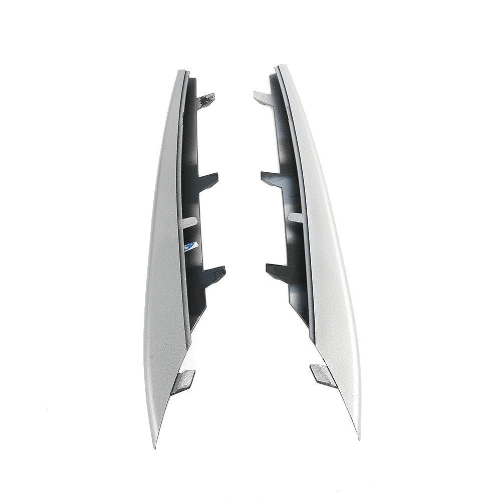 4Pcs Set Front Bumper Grille Cover  Chrome Trim Left  Right for BMW E70 for X5 NEW Q