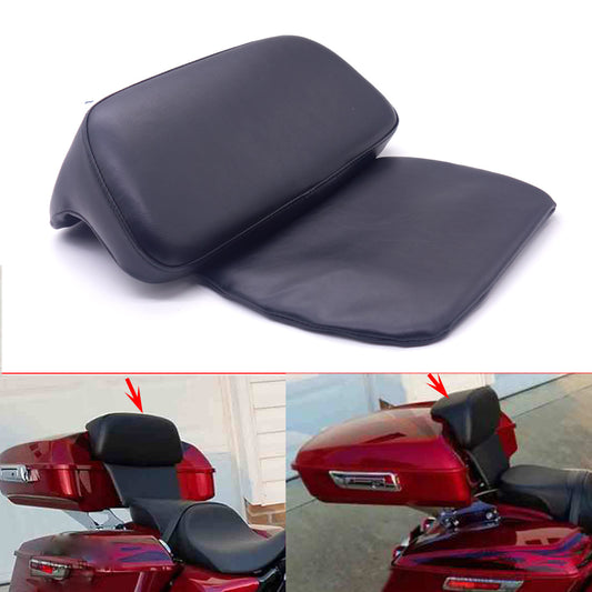 New Razor Chopped Tour Pak Backrest Pad for Harley Touring Road King Glide 14-18 Q