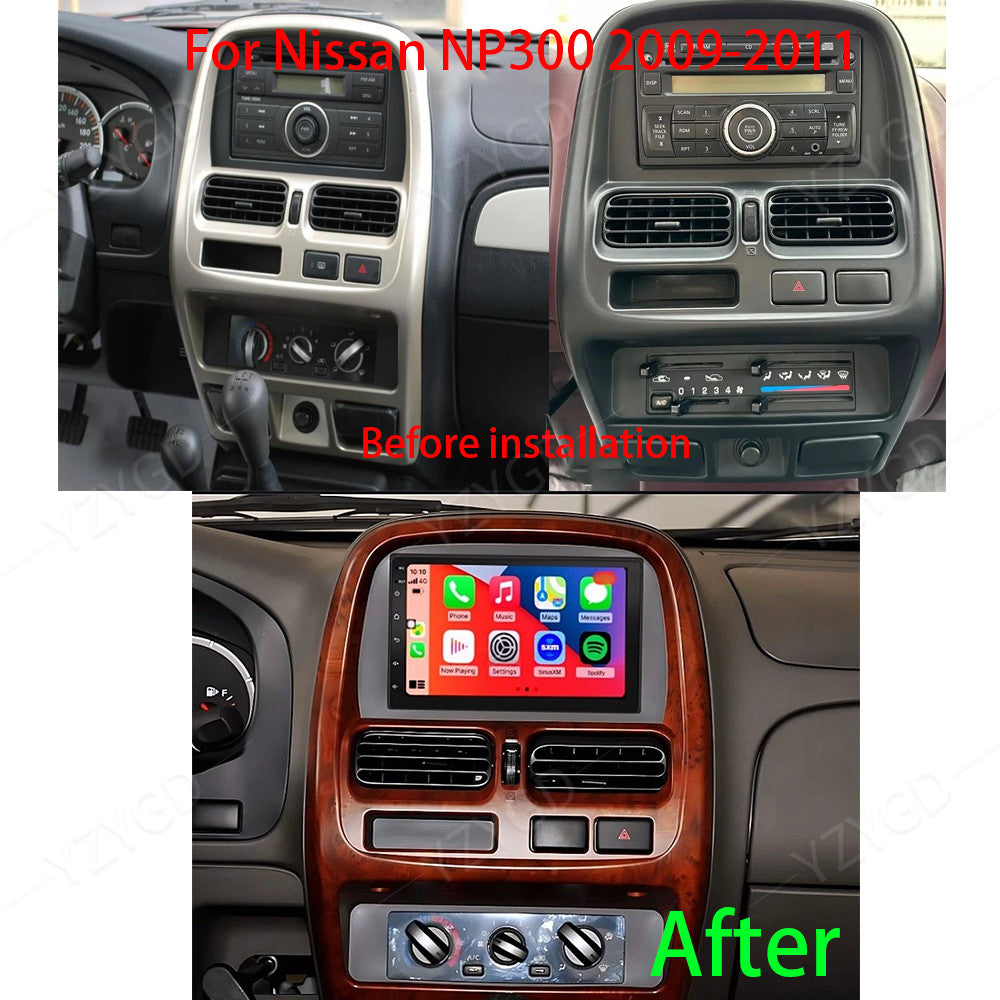 7for Nissan NP300 2009-2011 Android 14 Carplay Car Radio GPS Stereo Head Unit