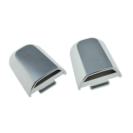Chrome plated rear left and right exterior door handle covers suitable for Montero L200- v