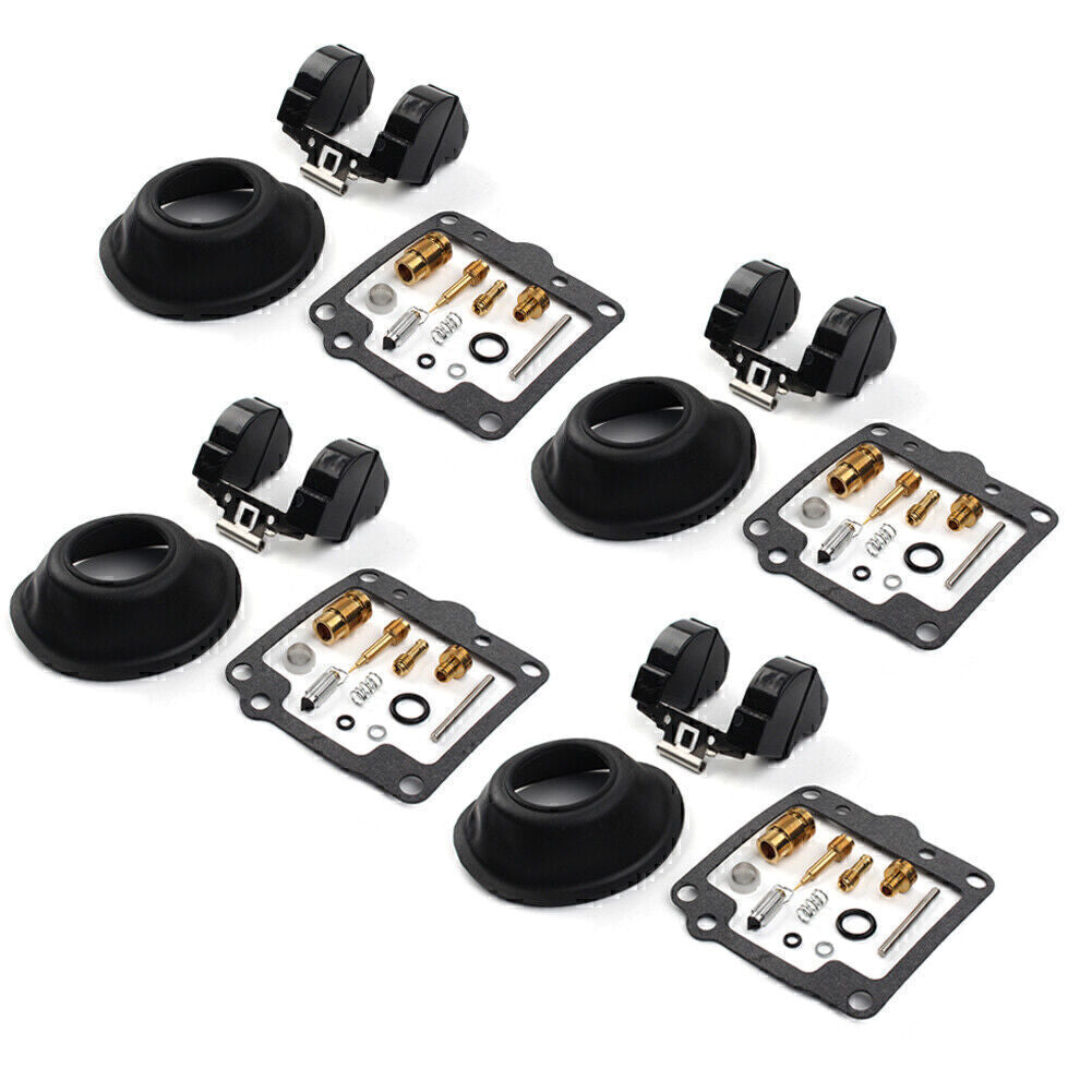 for Yamaha XS1100 XS1100L XS1100S 4x Carburetor Repair Kit Carb Float Diaphragms