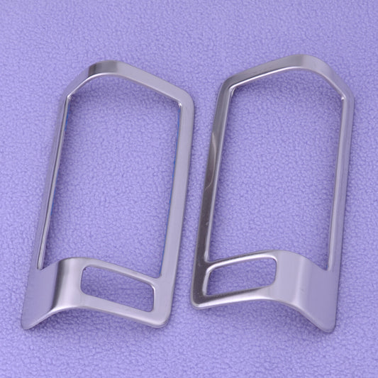 Silver B-Pillar Air Vent Outlet Trim Fit for for Volvo XC60 XC90 2015-2018 v