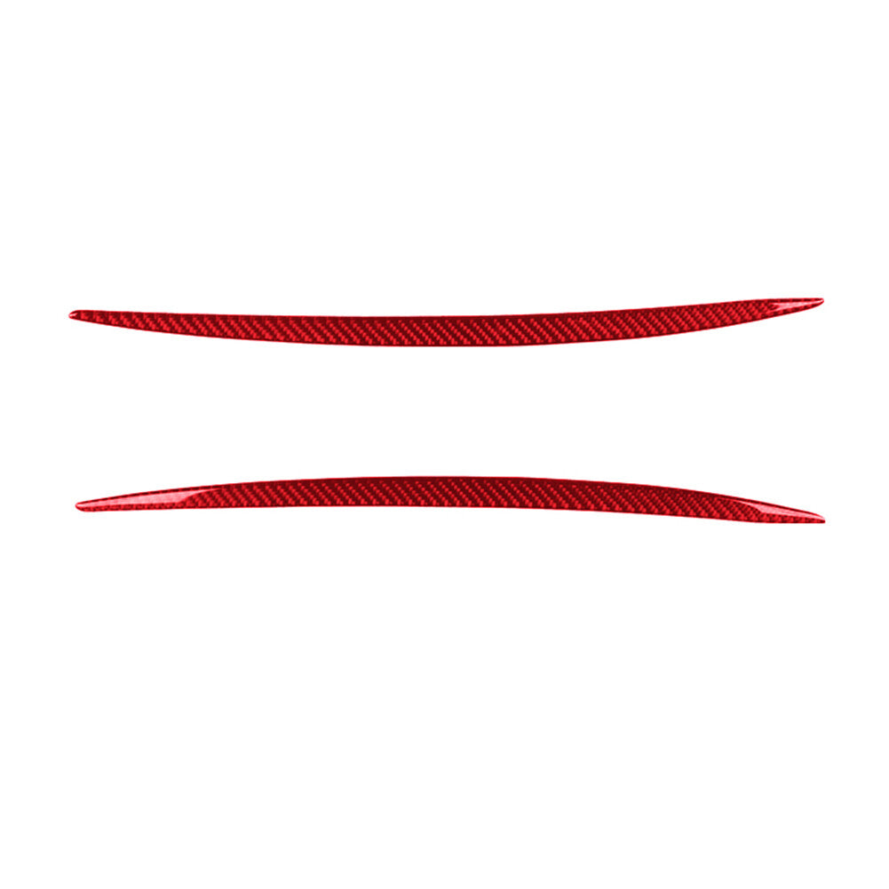 4Pcs Red Steering Wheel Frame Type-B Trim Cover for Mercedes R-Class 2009-2012 v