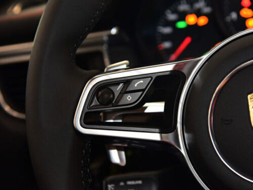 for Porsche for Cayenne Macan Multi-function Steering Wheel Button Cover NO.L2 1pcs