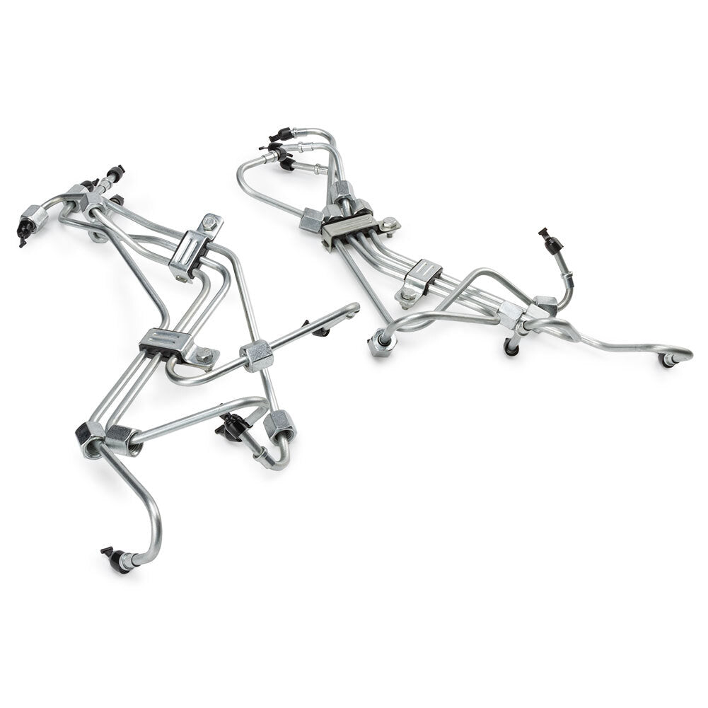 8-piece fuel injection line kit for Ford 6.9L and 7.3L IDI diesel 1983-94 DE8TZ-9A555A
