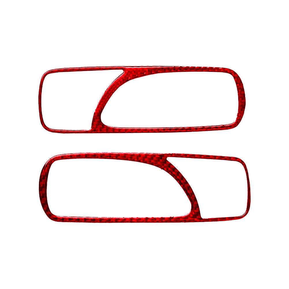 Carbon Fiber CD Player Panel Decorative Trim Cover for Subaru Forester 2007-2008 v