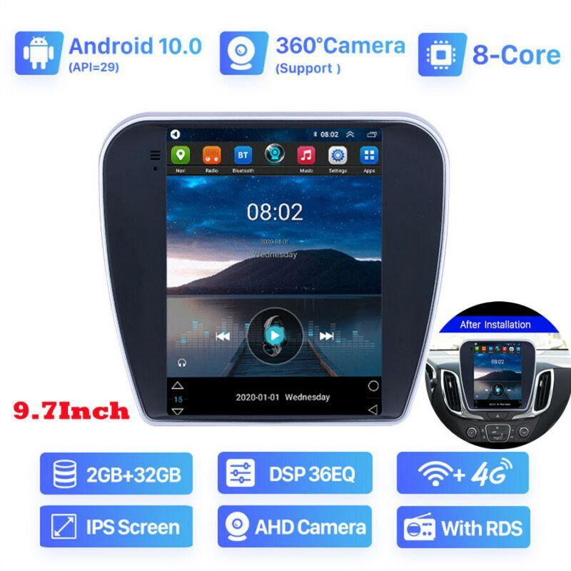 Radio GPS Host 2+32GB for 2017 Equinox 9.7 Android Stereo - n