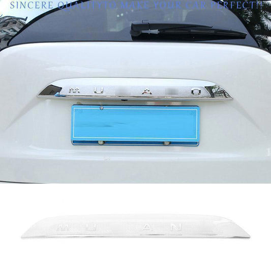 for Nissan Murano 15-24 Chrome Look Upper Rear Trunk Lid Tailgate Strip Trim 1P