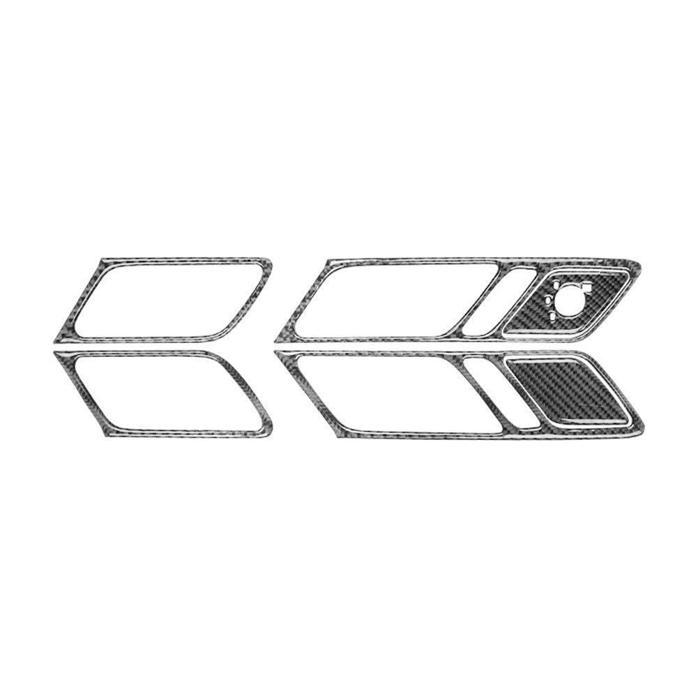 Suitable for 2019-2022 for Altima carbon fiber style gear shift cover decoration- v