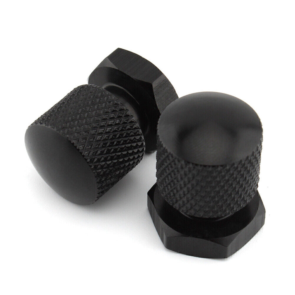 Black Rear for Seat Bolt Screw Nut for Harley Davidson Touring Softail Street Glide Q