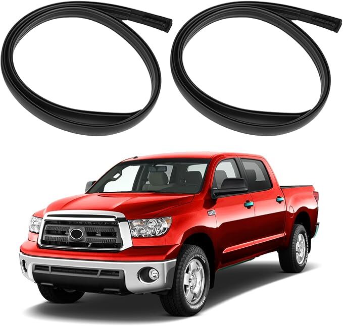 For 2007-2020 for TOYOTA Tundra DOUBLE CAB Roof-Drip Right Molding & Left Side 2PCS
