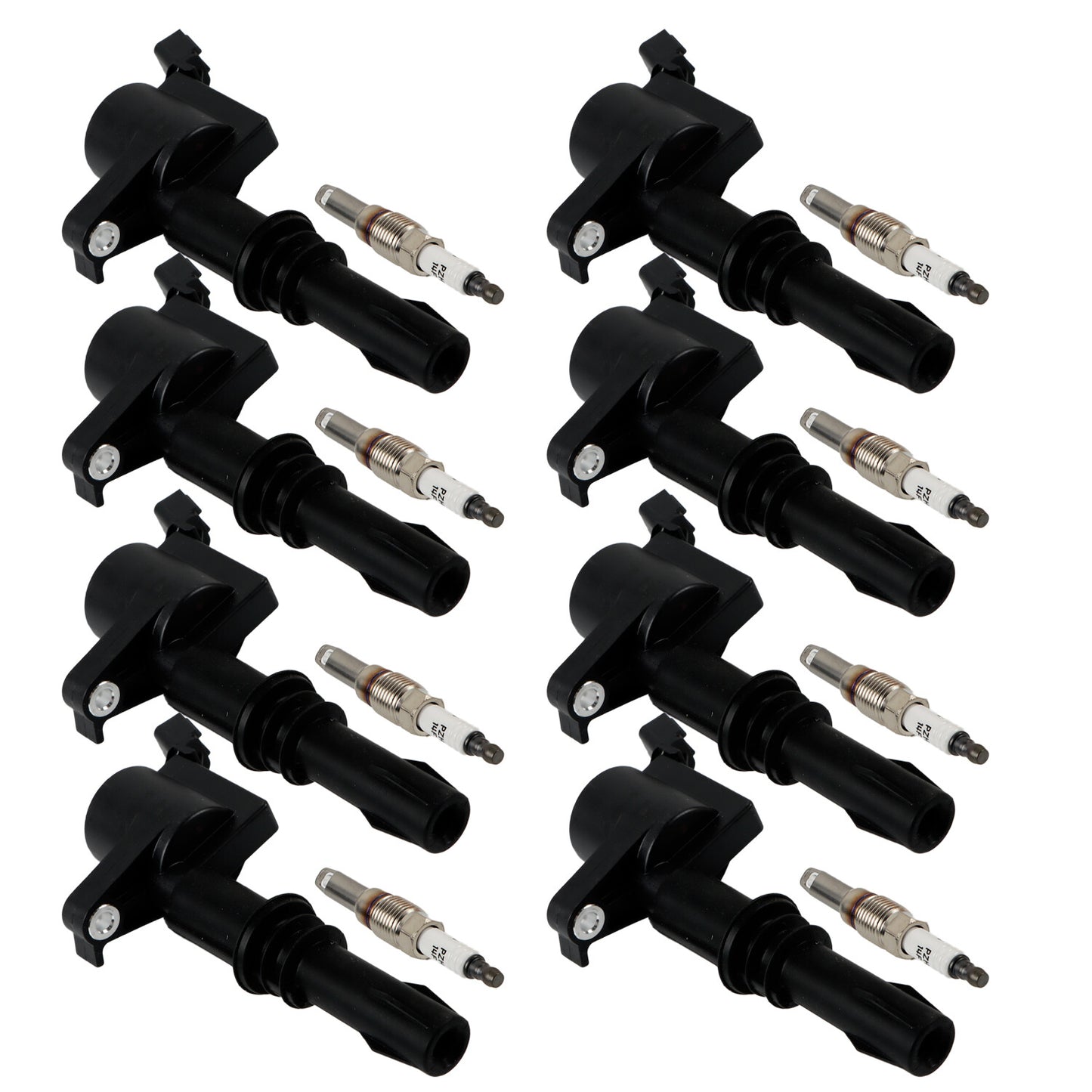 8X Ignition Coil  Iridium Spark Plug Kit For 2005-2008 for Ford for Mustang V8 4.6L
