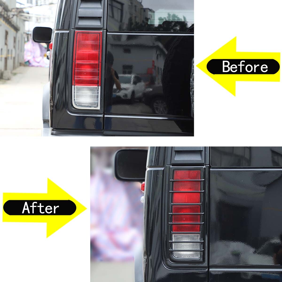 Red Carbon Fiber Inside Door Handle Trim Sticker for Lotus EMIRA 2022 - 2023- v