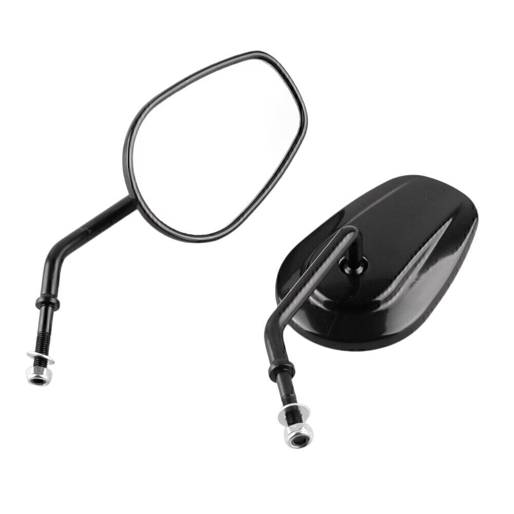 Rearview Wing Side Mirrors Fit for Harley motor Fat Boy Dyna Street