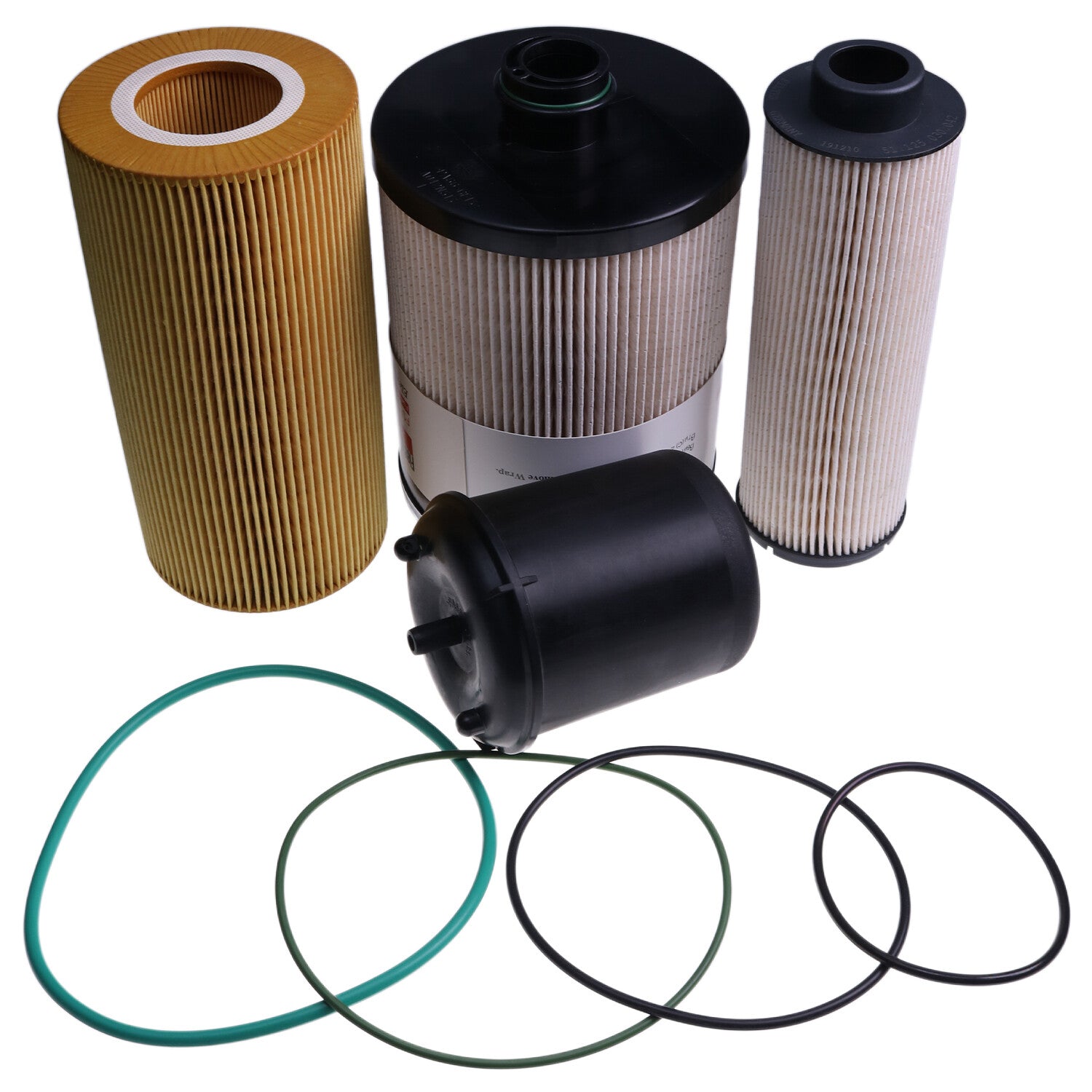 Filter Kit for Paccar MX-13 Engine oil fuel Element  Water Separator Filters
