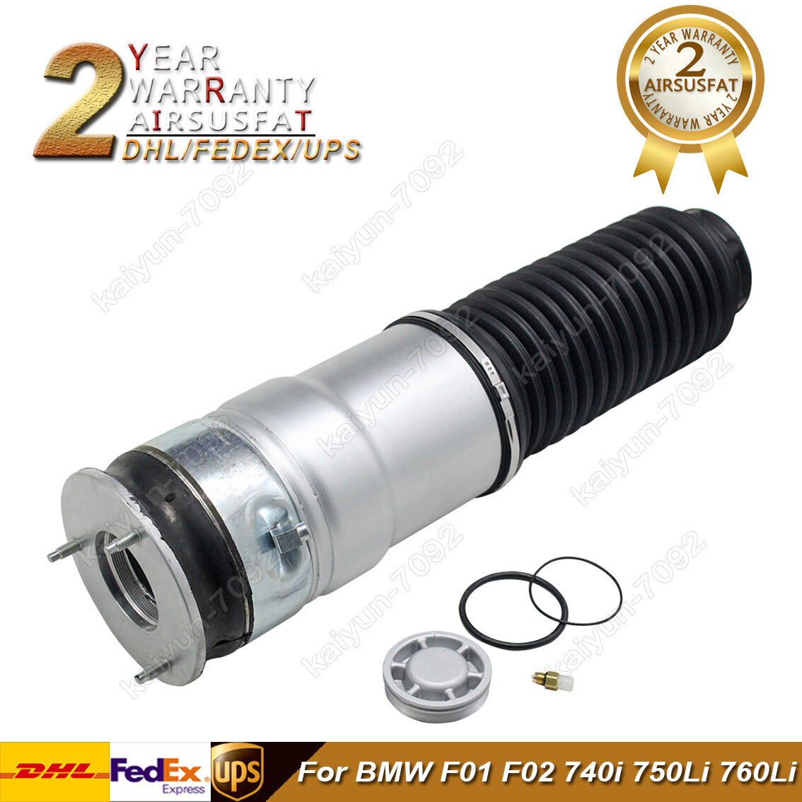 Rear Right Air Suspension Shock Spring Bag For F01 F02 E35 F04 37126796930 New