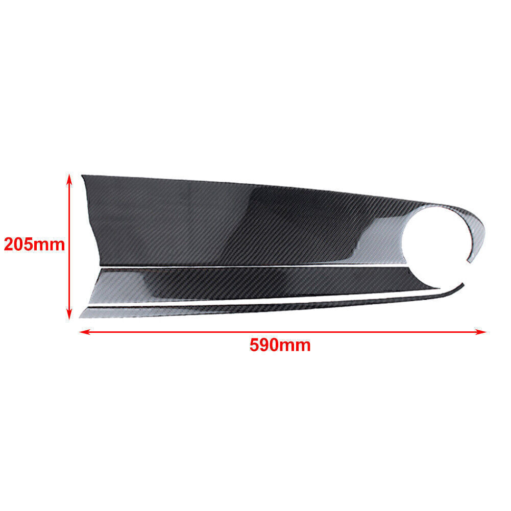 Carbon Fiber Car Copilot Dashboard Panel Trim Fit for Chevrolet Camaro 2016-2020