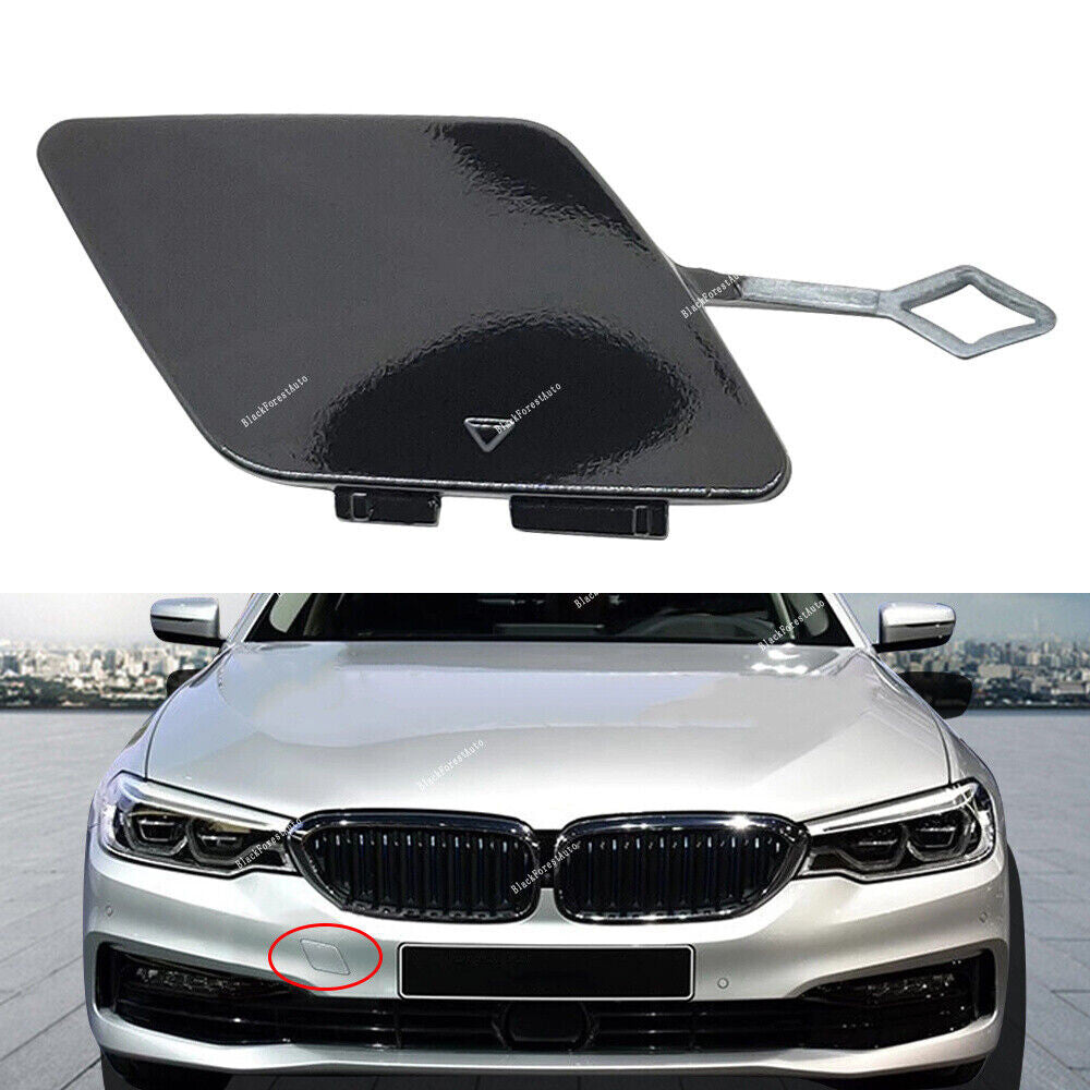 51117427448 Front Bumper Tow Cover Fits 2017 2018 for BMW 530e 530i xDrive 540i Q