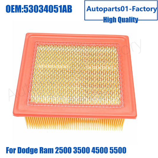 53034051AB New Air Filter Fits for Dodge for Ram 2500 3500 4500 5500 6.7L