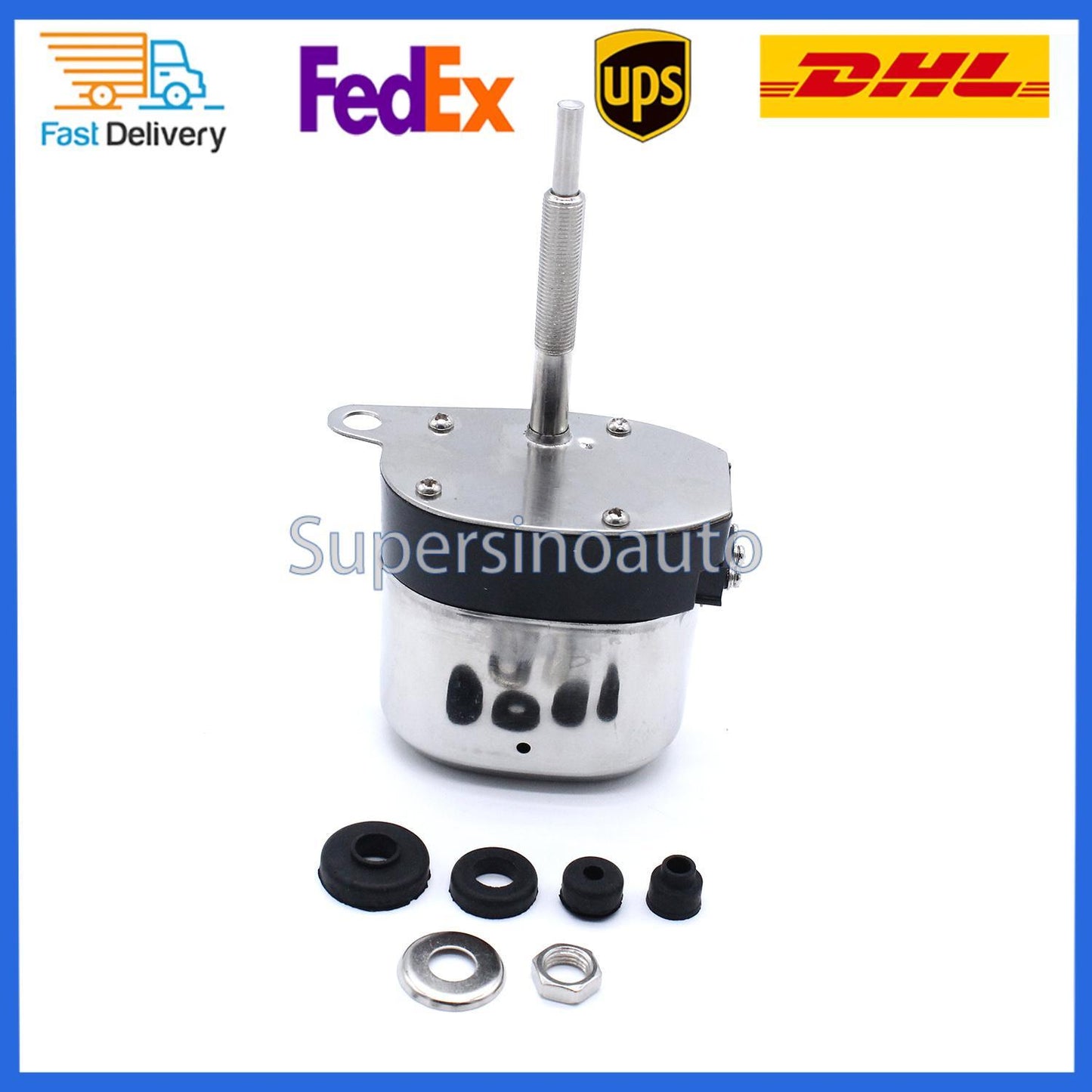 Universal set new Stainless Windshield Wiper Motor fits for Ford for Chevy for Jeep