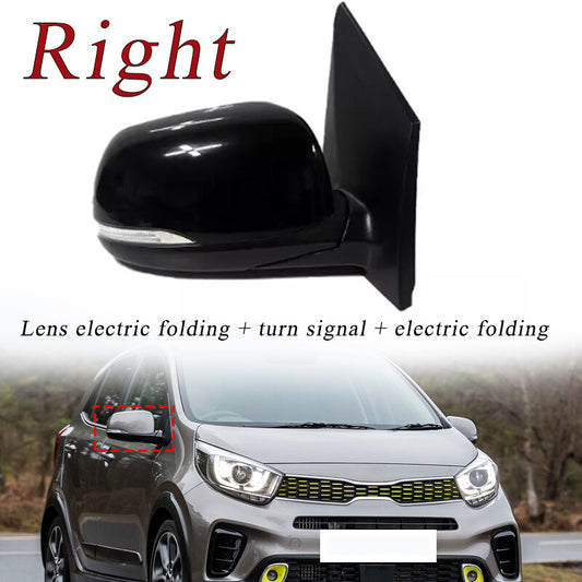 Right for Kia Picanto 2017 2018 Auto Rearview Mirror Assembly electric folding