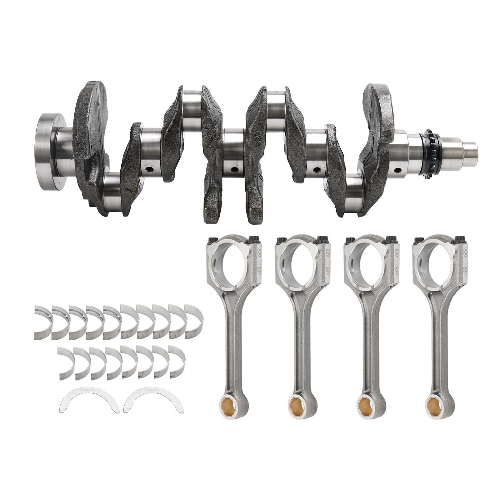 G4NA Crankshaft 623V6-2EH00 w/ Connecting Rod 23510-2E001 for Hyundai 12-19
