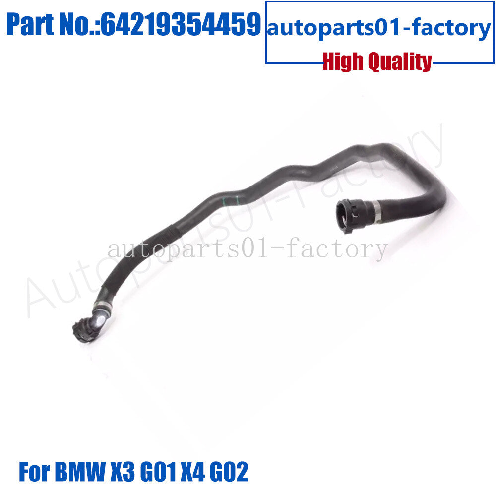 64219354459 New Radiator Coolant Hose Pipe for BMW X3 G01 X4 G02