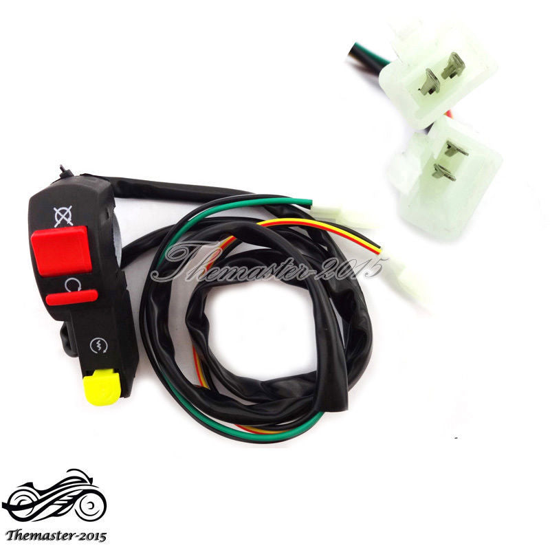 Kill Stop Starter Switch 50cc 110 125 150 200 250cc Electric Start Pit Dirt Bike Q