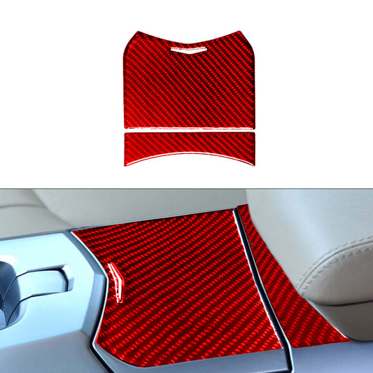 for Mercedes R-Class 2009-2012 Door Storage Slot Frame Trim Cover Carbon Fiber v