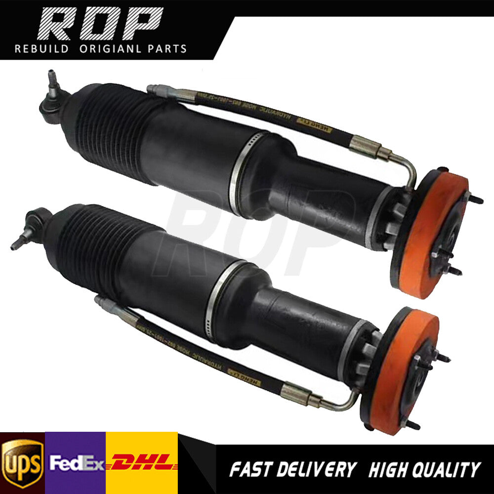 Front Pair R+L Air Suspension ABC Shock for Mercedes Benz R230 SL55 2303208713