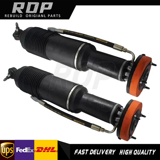 Front Pair R+L Air Suspension ABC Shock for Mercedes Benz R230 SL55 2303208713