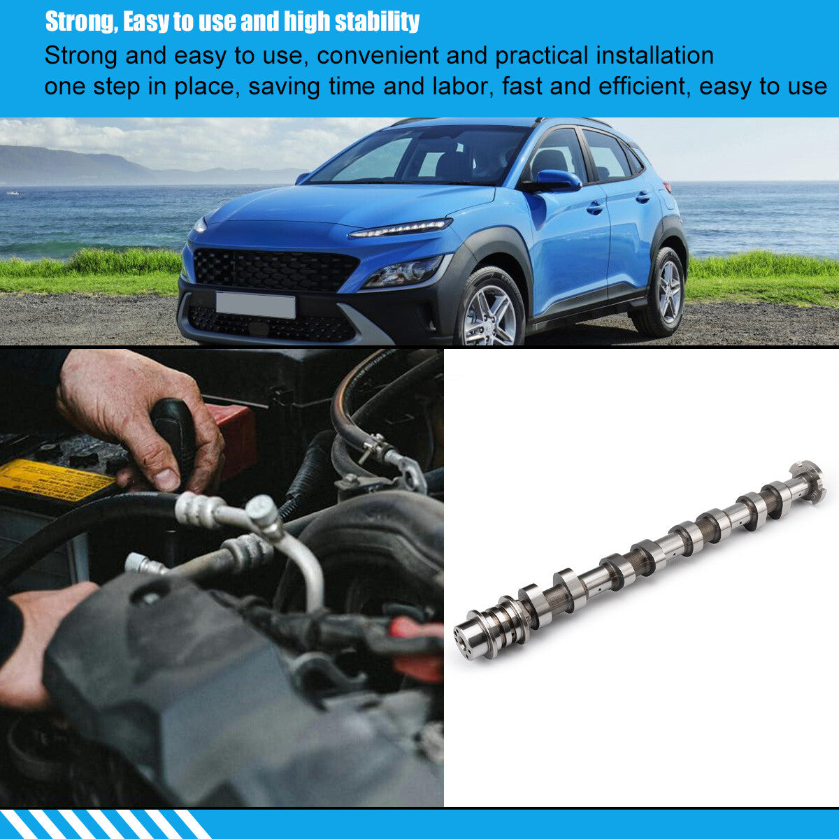 24200-2E074 NEW Exhaust Camshaft for Hyundai for Elantra 2017-2021 2.0L 24200-2E074