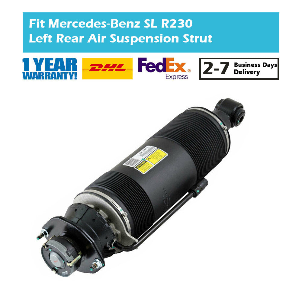 Rear Left Hydraulic Shock Strut Fit for Mercedes-Benz R230 SL500 SL600 RWD 2001-2012