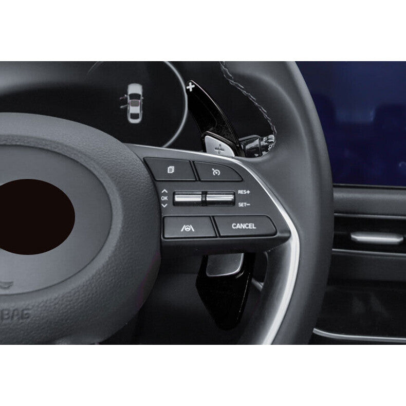for Hyundai Sonata 2020-2022 Black Steering Wheel Shift Paddle Shifter Extension