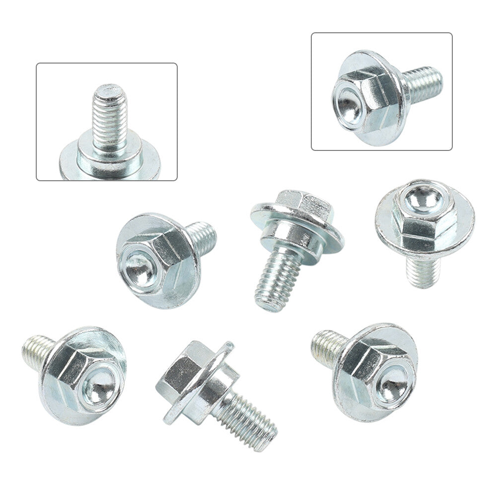 6Pcs Radiator Shroud Bolts M5x9 for Honda CRF 250R 250X 450R 450X 90101-KRN-730