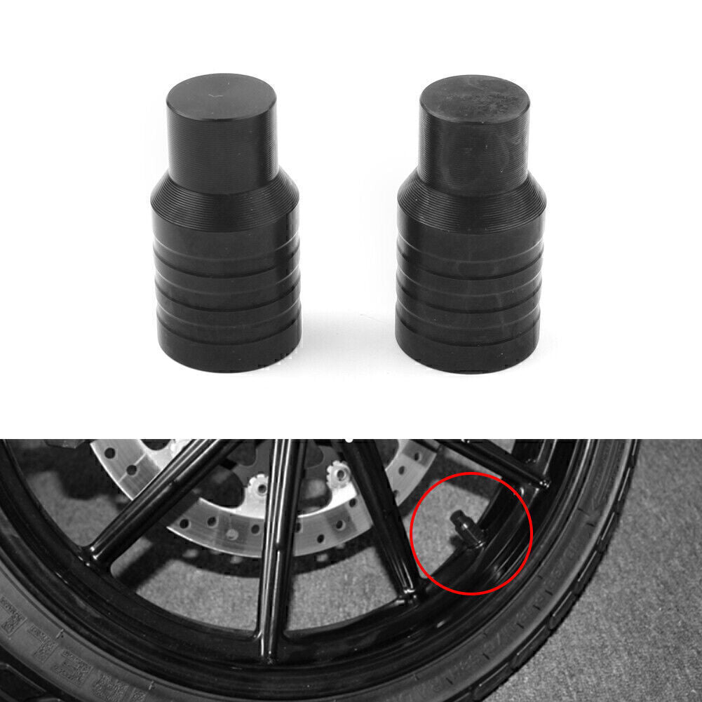Auto Motor Wheel Tire Tyre Valve Stem Air Dust Caps Cover Car Accessories Black Q
