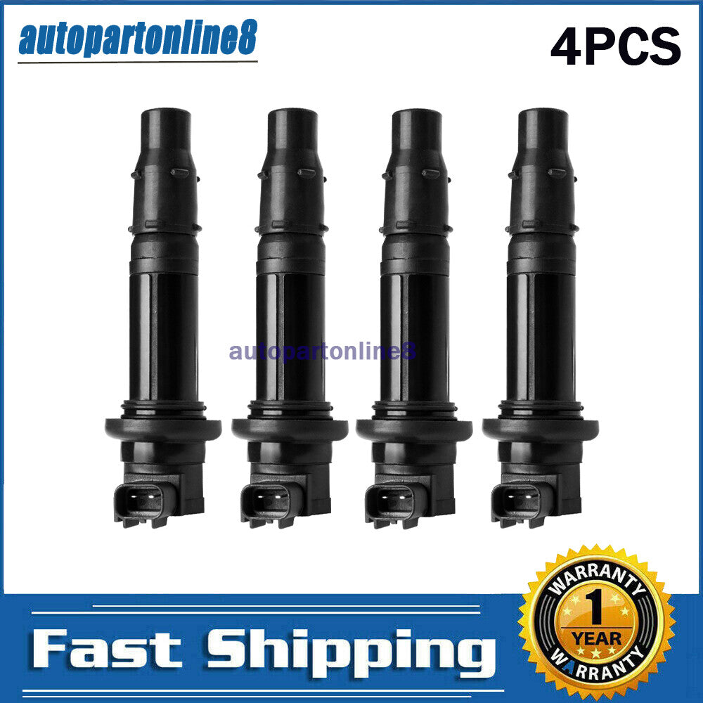 Brand new 4-piece ignition coil set for Yamaha MT-07 R6 RJ15 Bj YZF R1FZ8 F6T558.
