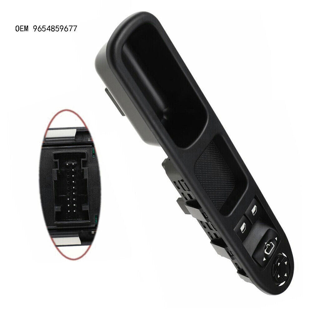 for Peugeot 207 2006-2023 Driver Side Window Control Switch 9654859677 6554.QA 1
