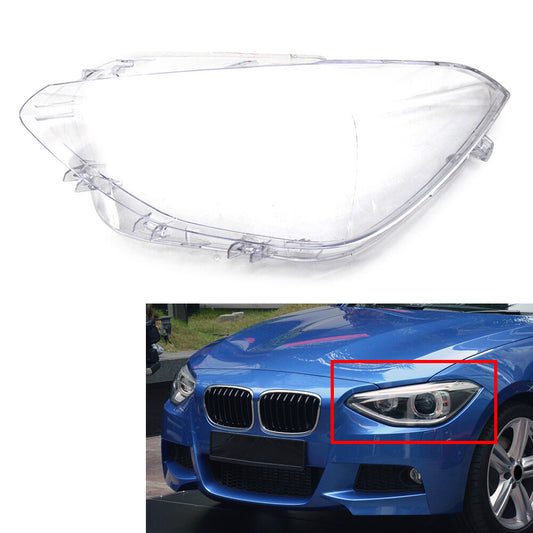 Headlight Lens Lampshade Cover for BMW 1 Series F20 116i 118i 120i 2012-2014
