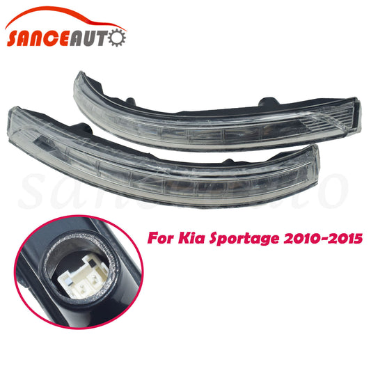 The left and right turn signals on the exterior mirrors are applicable to the for Kia 2010-2016. (876143W000) n